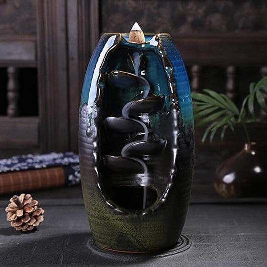 Backflow Incense Burner Ceramic Aromatherapy Furnace